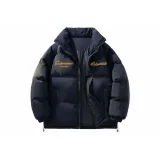 Темно-синий и желтый логотип