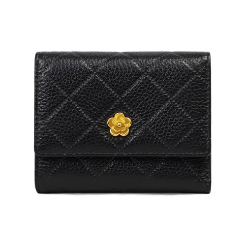 Crtnzo Kroez Кошелек из коровьей кожи стандартный женский черный