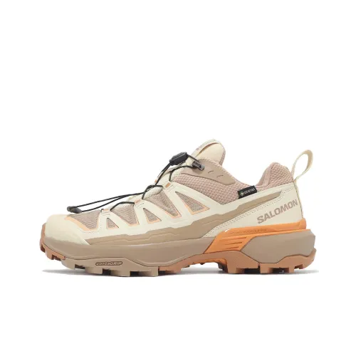 Salomon X Ultra 360 Edge Gore TEX Противоскользящий Низкий Топ Уличная Обувь Женская Коричневая