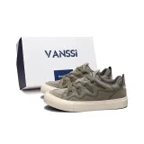 Фиолетовая рубашка, зеленая