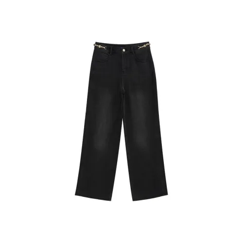 BEBE Черные Женские Джинсы