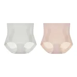 [2 упаковки] Элегантный серый + персиково-розовый (тип A, стандартный размер 10A, антибактериальный)