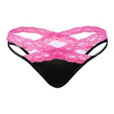 Чёрный & Розово-красный