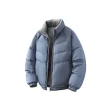 [Реглан Белый утиный пух] Серый Синий