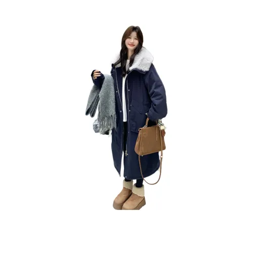 LAOYECHE Темно-синий женский парка