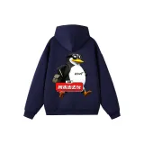 Темно-синий, синий, с флисовой подкладкой, выходные