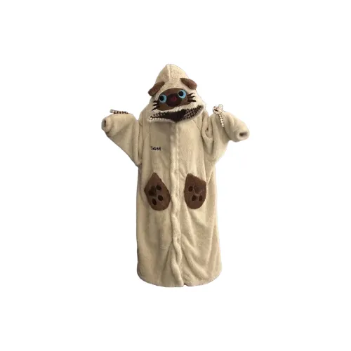 GOYN Siamese Cat Sleep Lavender Женские Банные халаты