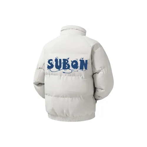 SUBEIQINGNIAN Хлопковый пуховик унисекс