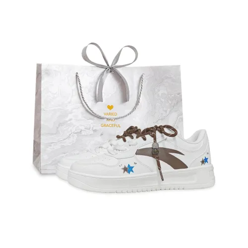 Anta Relaxed Амортизация Легкий Низкий Топ Скейтборд Кроссовки Унисекс