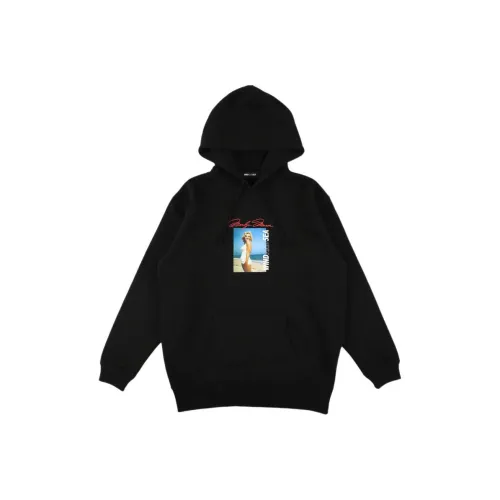 WIND AND SEA совместное издание Marilyn Monroe Коллаборация Fw25 Пляж С капюшоном Свитшот Рубашка Свитшот Унисекс