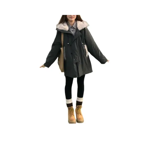 Amyway Ink Gray Green Women's Down Jackets (Пуховики)