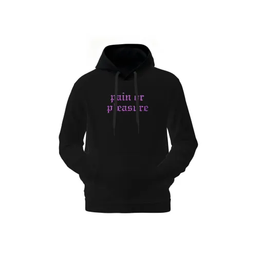 PAIN OR PLEASURE CLASSIC Hoodie Весенний Осенний Зимний Термический Утолщенный Имитация Вышивка С принтом Узор Дизайн