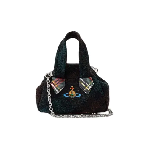 Vivienne Westwood Harris Tweed Сумка Mini Женская Многоцветная