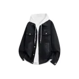 Камень-Промытый Черный (Одиночная Пара Пальто)