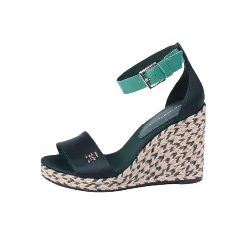 Tommy Hilfiger One Ремень Сандалии Женские Зеленые