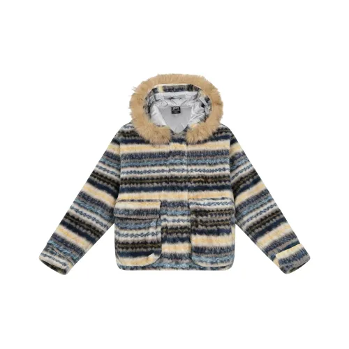 JIE STUDIO Blue Unisex Jackets JIE STUDIO Синий Унисекс Куртки