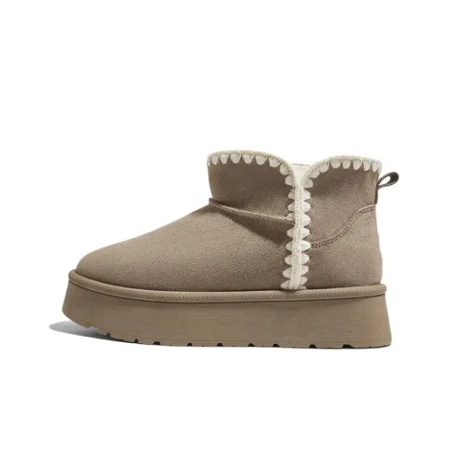 JimiXiong Ankle Длина (размер в длину) Сноубутсы Женские