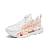 Белый и оранжевый