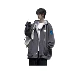 Серый с флисовой подкладкой