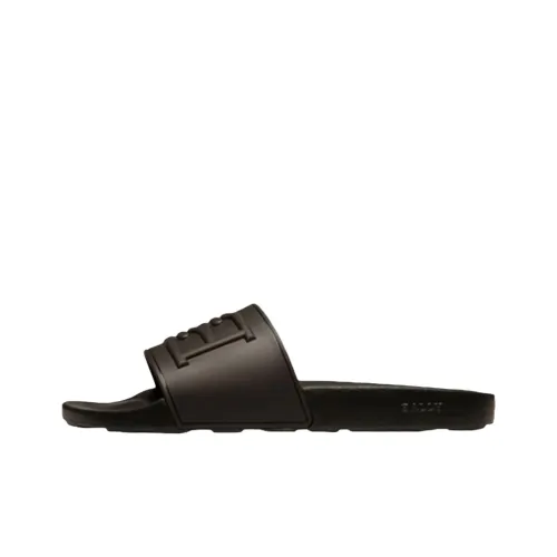 BALLY Rubber Slide Тапочки Мужские Черные