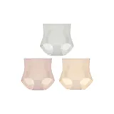 [3 упаковки] Элегантный серый + персиково-розовый + кремовая кожа (отделка талии и подтяжка ягодиц, формирование тонкой талии)