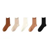 Тёмный кофейный 1, хаки 1, молочно-белый 1, светлый кофейный 1, чёрный 1