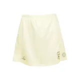 Светло-желтая короткая юбка