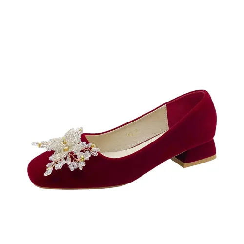 AFJI Грубый каблук Высокие каблуки Женские