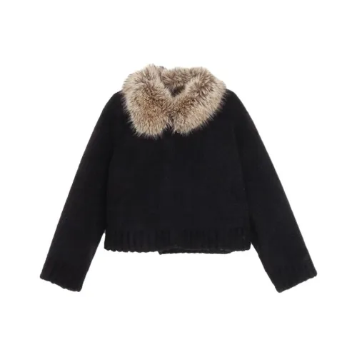 AHDO Черный Женские Бархатные Куртки