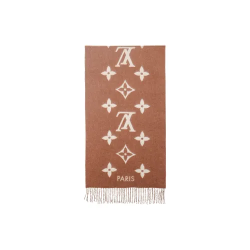 LOUIS VUITTON Кашемир Вязаные Шарфы Унисекс