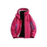 Светло-розовый, красный (куртка + подкладка)