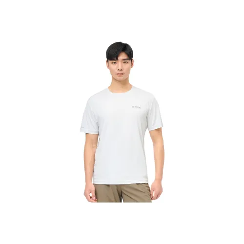 OUTDOOR PRODUCTS Числа Туманно-серый Мужская T-рубашка