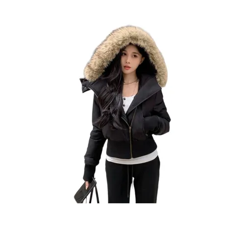 Aghr Черный Женские Пуховики