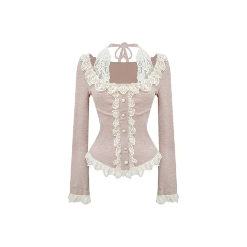 YGPRW Розовые Женские T-рубашки