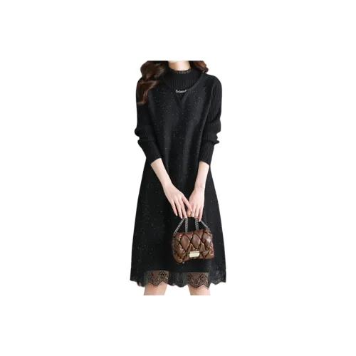 AURORA DIARY Длинное платье с длинными рукавами женское