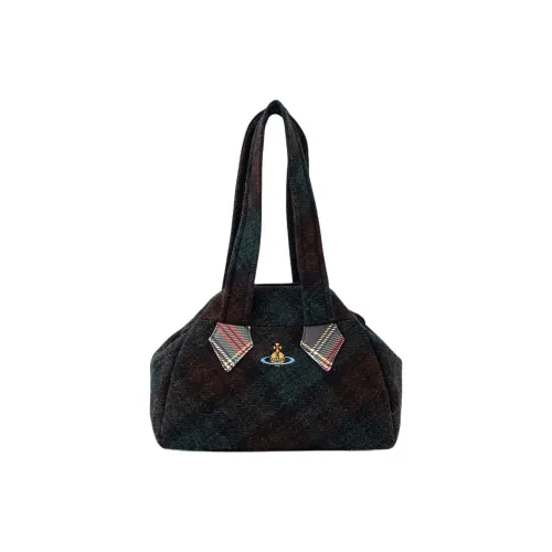 Vivienne Westwood Harris Tweed Сумка Средняя Женская Многоцветная