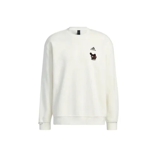 Adidas Белый Унисекс Свитшоты