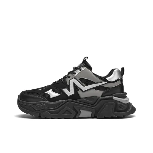 ЮЙЧЖАОЛИНЬ Низкий топ толстая подошва кроссовки мужские