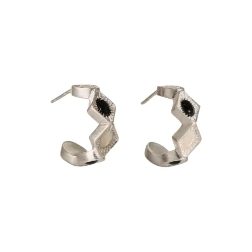 LOPHNE Серьги из меди с серебряным покрытием женские