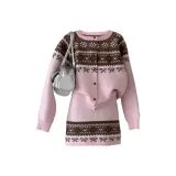 Розовый комплект