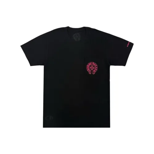 Chrome Hearts Черный Унисекс T-рубашки