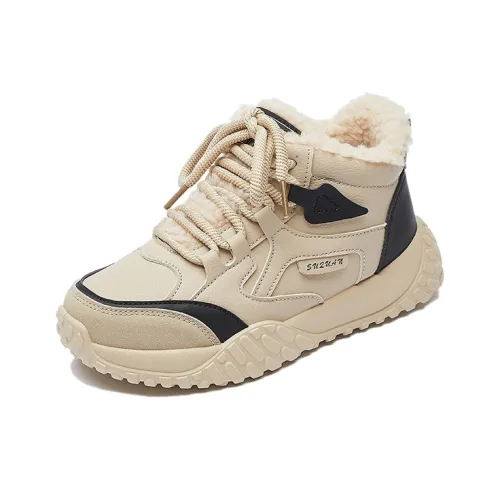 JOHLIN DREAM С флисовой подкладкой хлопок ботинки визуально увеличивает рост устойчивые к истиранию высокий топ