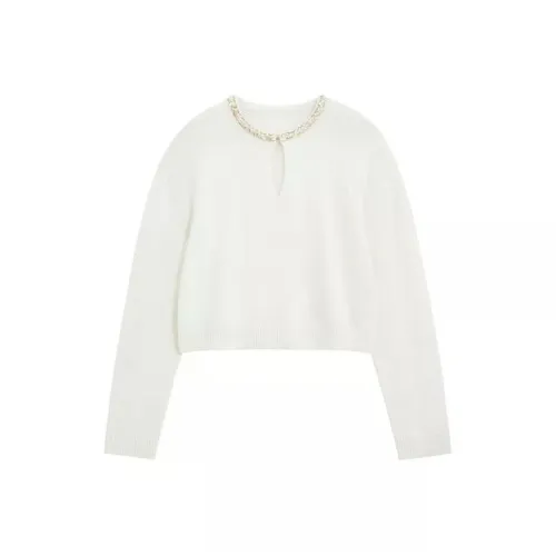 BEBE Белый Женский Трикотаж