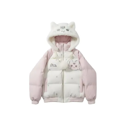 XIAOLIZI Розовый Унисекс Пуховики