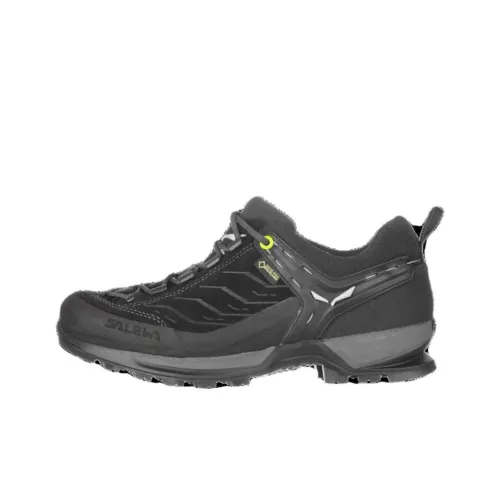 SALEWA Противоскользящая Устойчивая к износу Низкий Топ Альпинистская Обувь Мужская Черная Коричневая