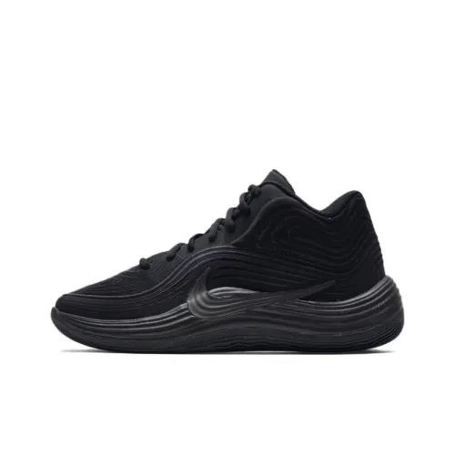 Nike Precision 8 MID Топ Баскетбольные кроссовки Унисекс Черный