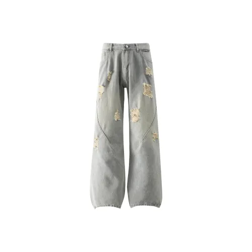 MADONA Blue Unisex Jeans MADONA Синий Унисекс Джинсы