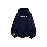 Темно-синий, синий, тонкий [премиум]