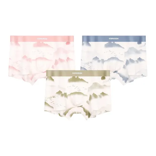 SHIQINUO Мужские боксер-шорты