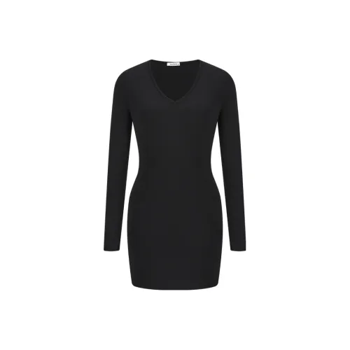 MOSES QUEEN Длинное платье с длинными рукавами женское